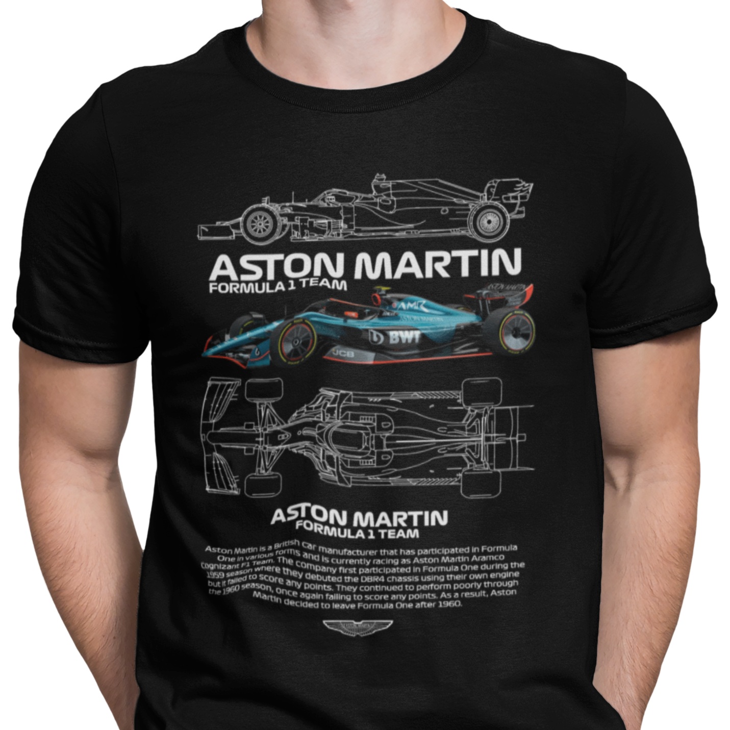 CAMISETA / SUDADERA COCHES FORMULA 1 ASTON MARTIN