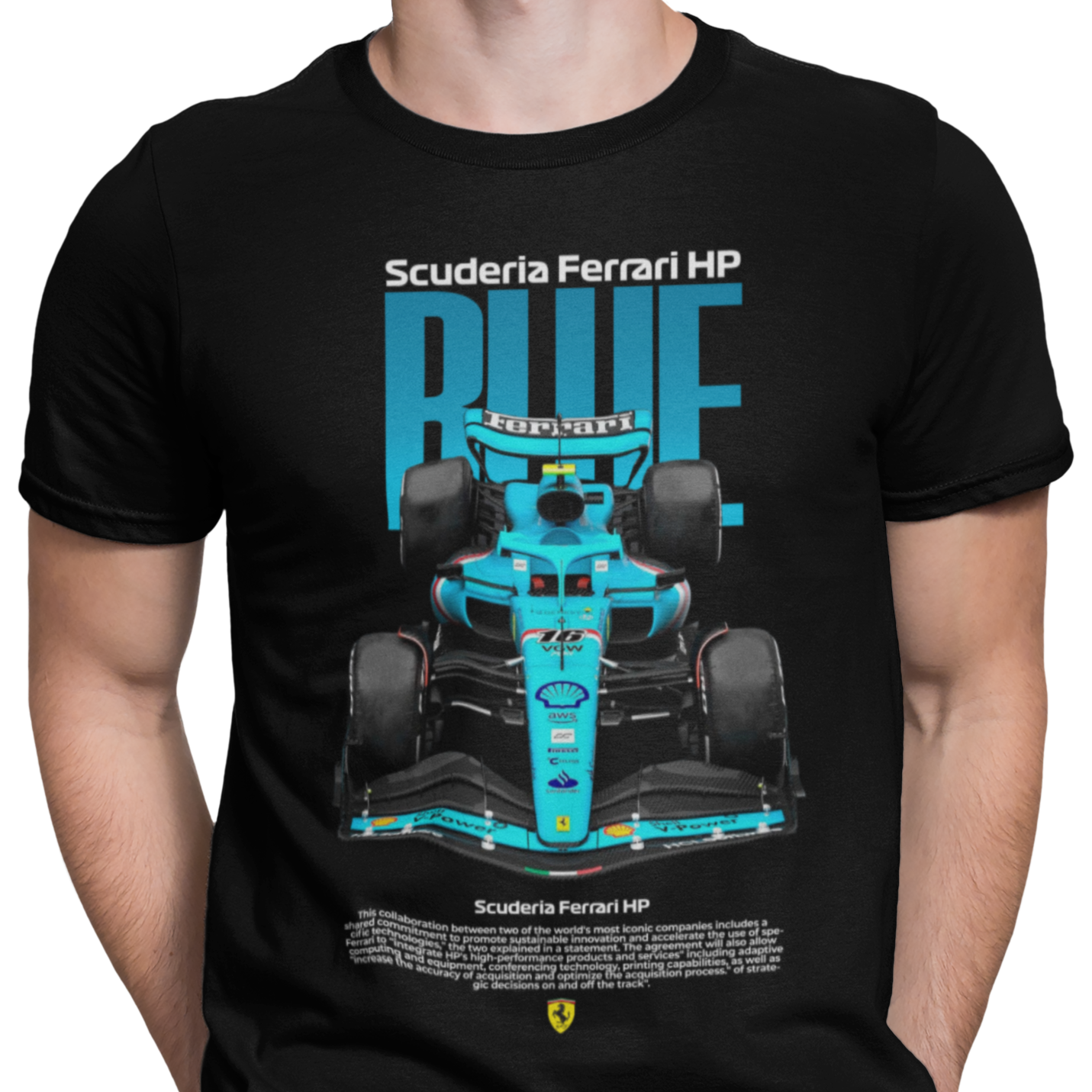 CAMISETA / SUDADERA COCHES FORMULA 1 SCUDERIA FERRARI HP