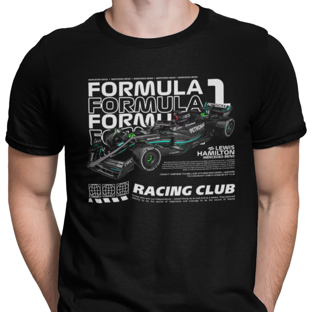CAMISETA / SUDADERA COCHES FORMULA 1 RACING CLUB