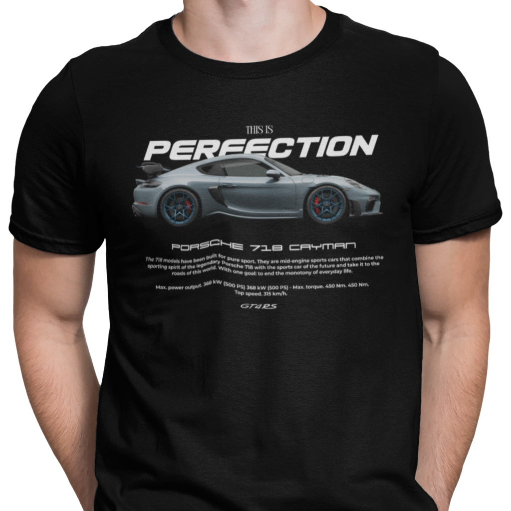 CAMISETA / SUDADERA COCHES PORSCHE 718 CAYMAN