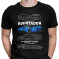 CAMISETA / SUDADERA COCHES LAMBROGHINI AVENTADOR