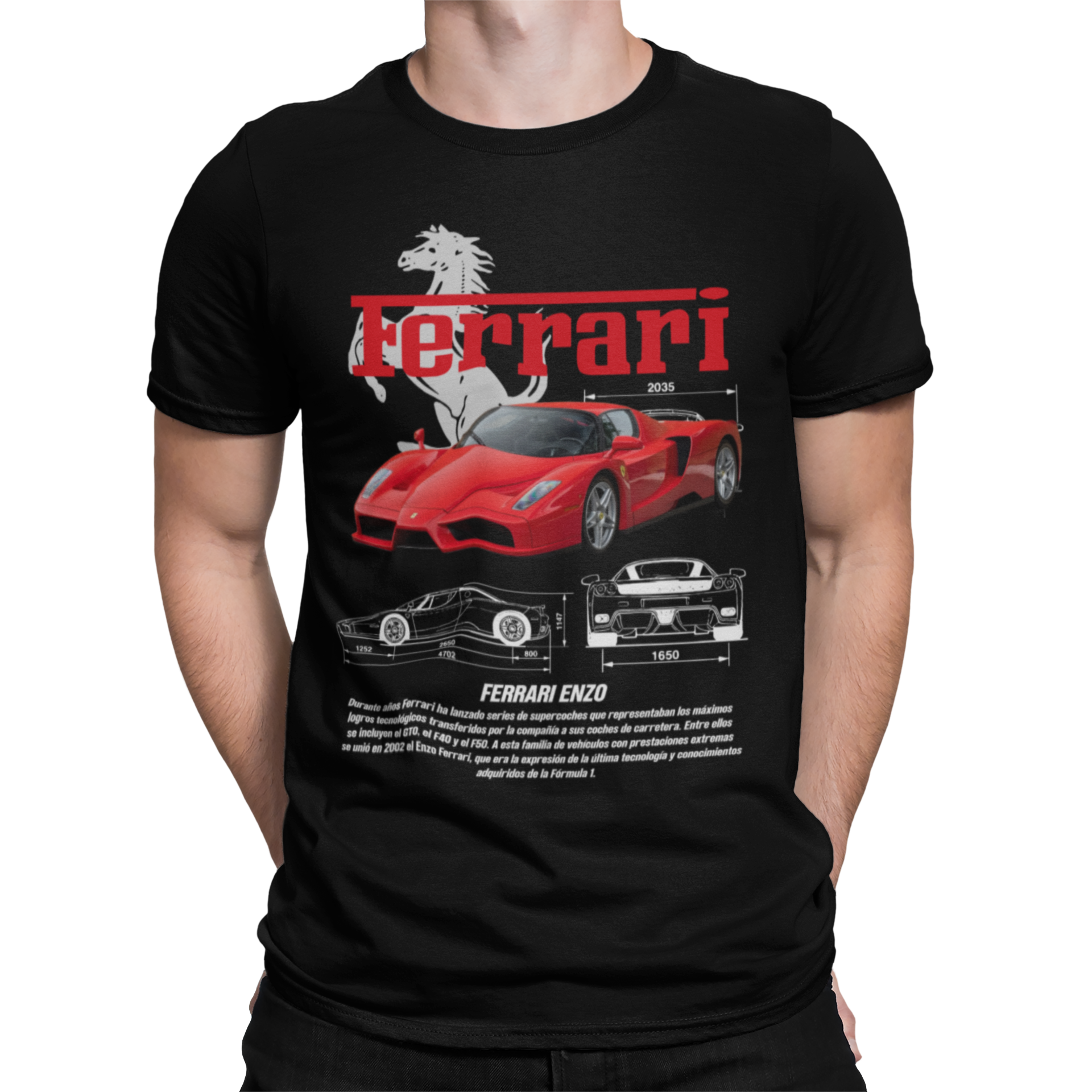 CAMISETA / SUDADERA COCHES FERRARI