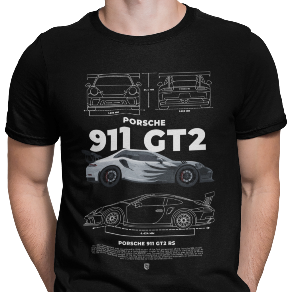 CAMISETA / SUDADERA COCHES PORSCHE 911 GT2