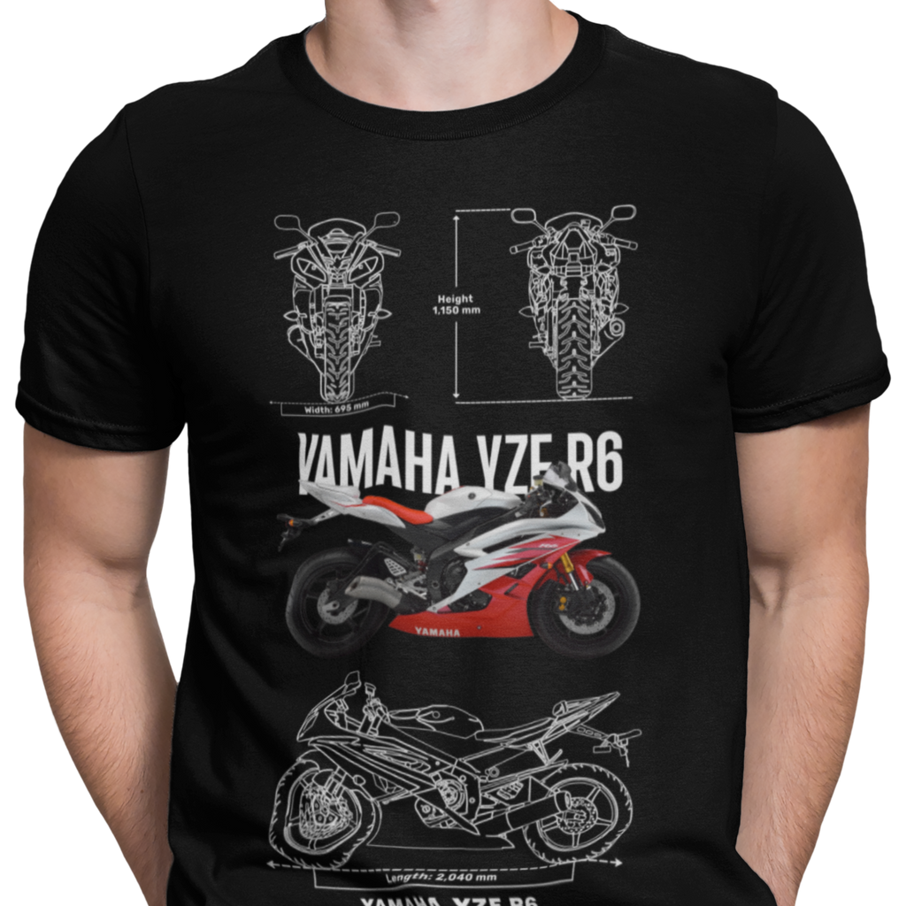 CAMISETA / SUDADERA COCHES MOTOS YAMAHA YZE R6