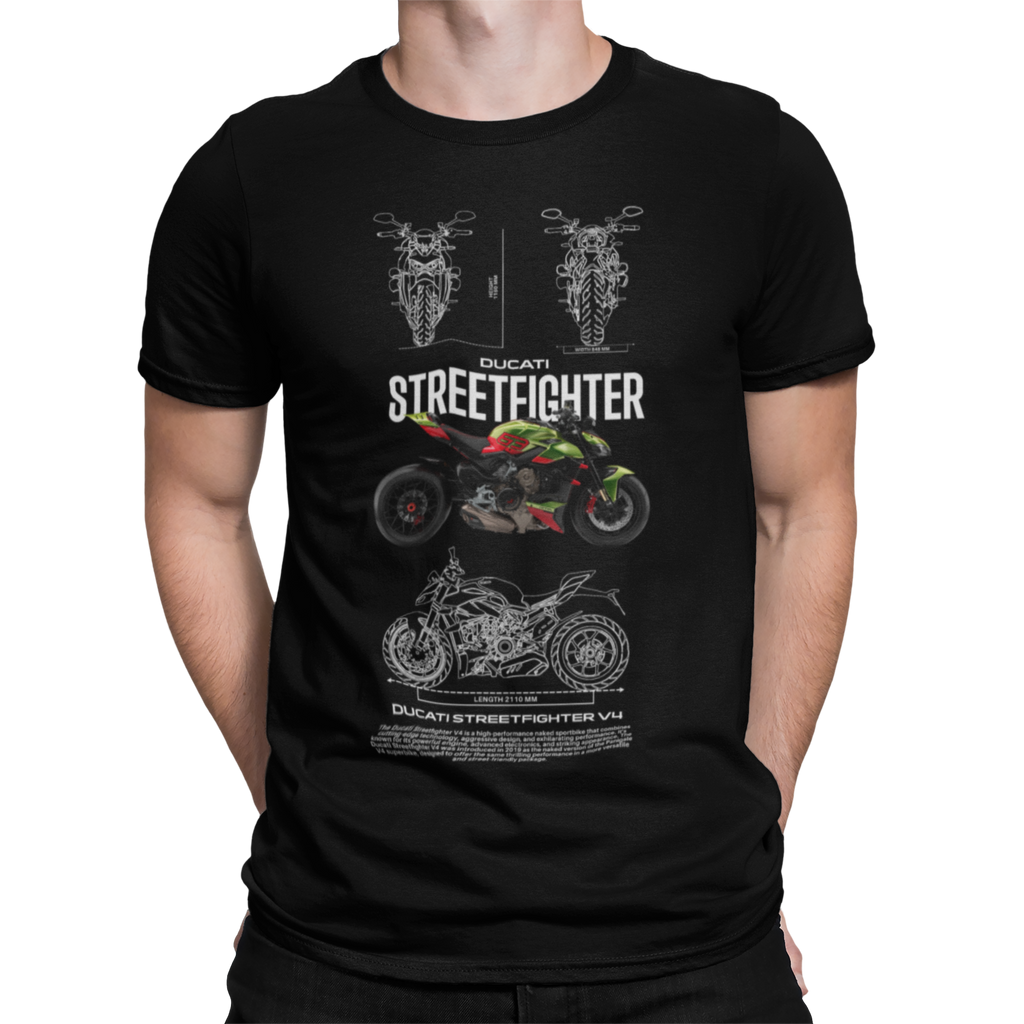 CAMISETA / SUDADERA COCHES MOTOS DUCATI STREETFIGHTER