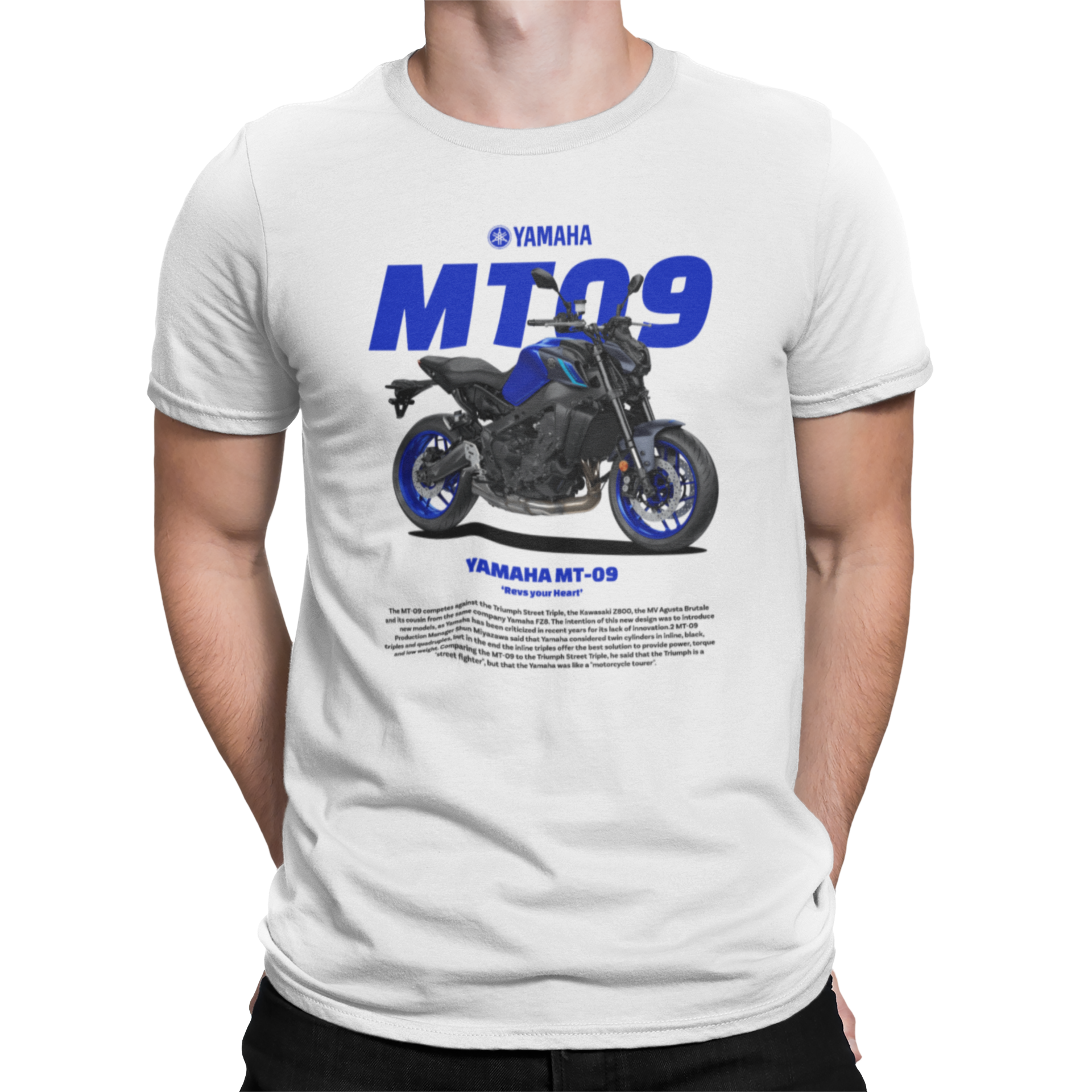 CAMISETA / SUDADERA COCHES MOTOS YAMAHA MT-09