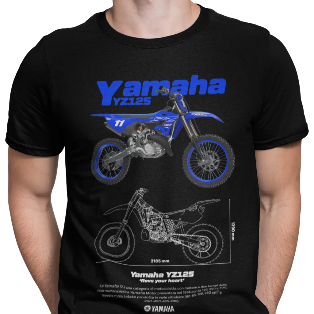 CAMISETA / SUDADERA COCHES MOTOS YAMAHA YZ125