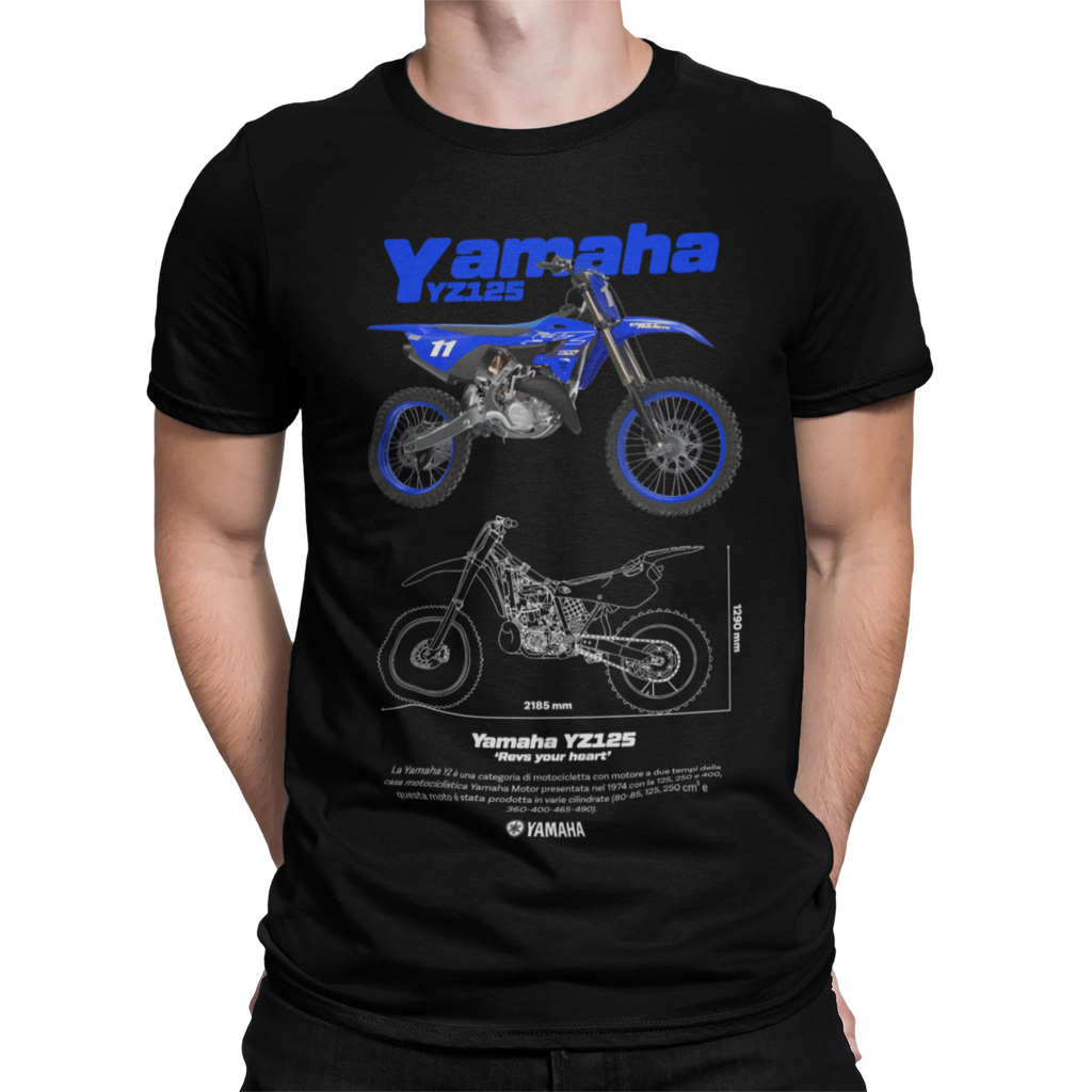 CAMISETA / SUDADERA COCHES MOTOS YAMAHA YZ125