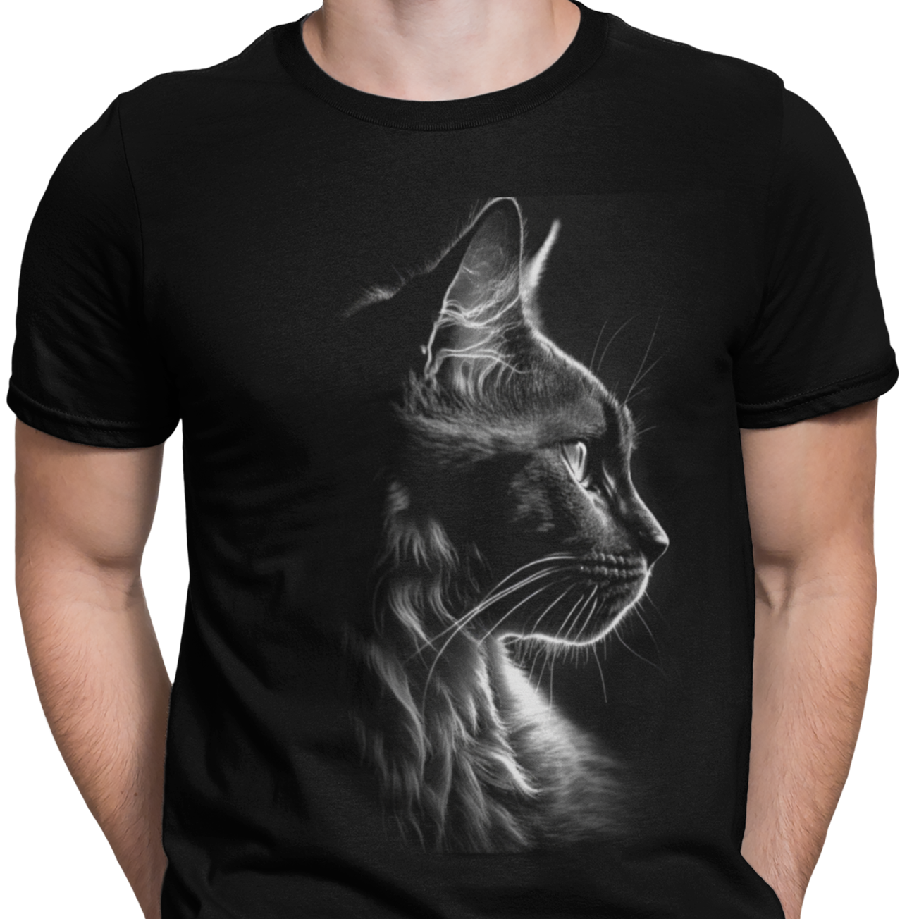 CAMISETA / SUDADERA MIRADA DE GATO