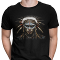 CAMISETA INDIO AZUL