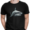 CAMISETA / SUDADERA TIBURON BLANCO
