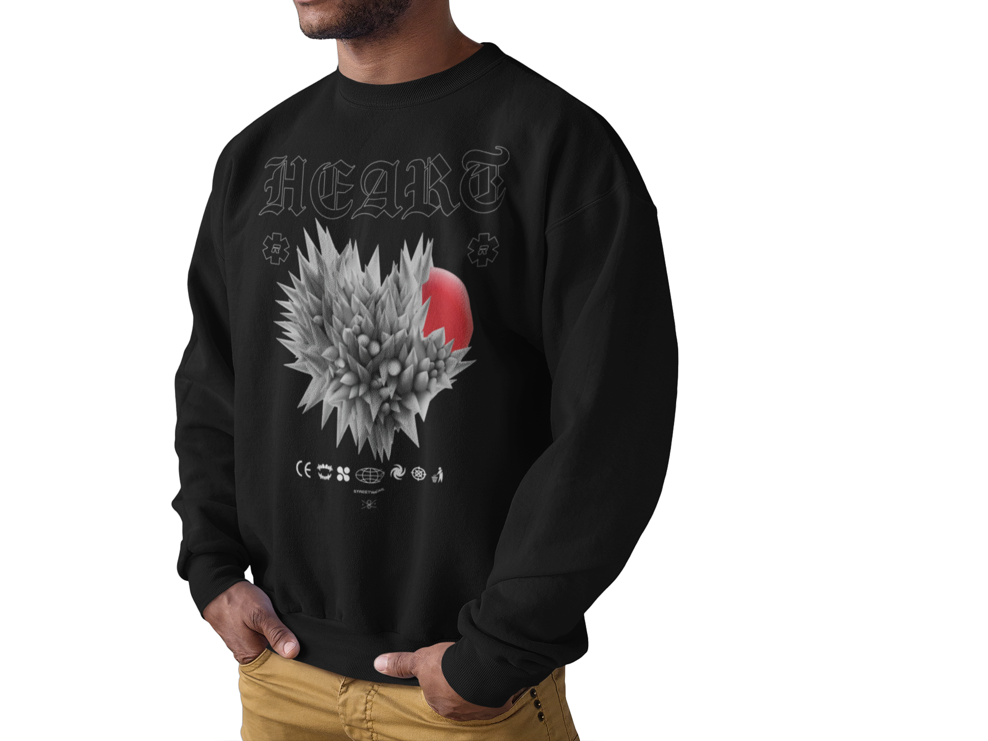 CAMISETA / SUDADERA CORAZON DE HIELO