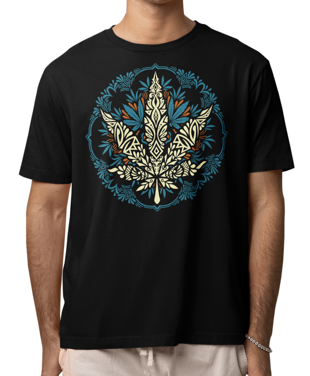 CAMISETA / SUDADERA ESCUDO MARIHUANA