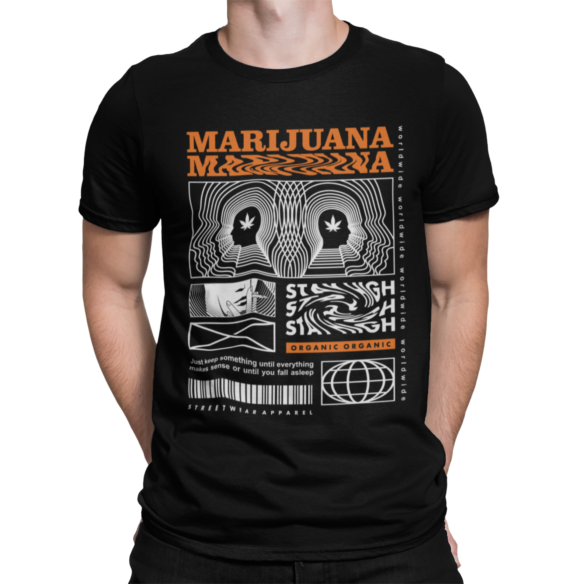 CAMISETA / SUDADERA MARIJUANA STAY