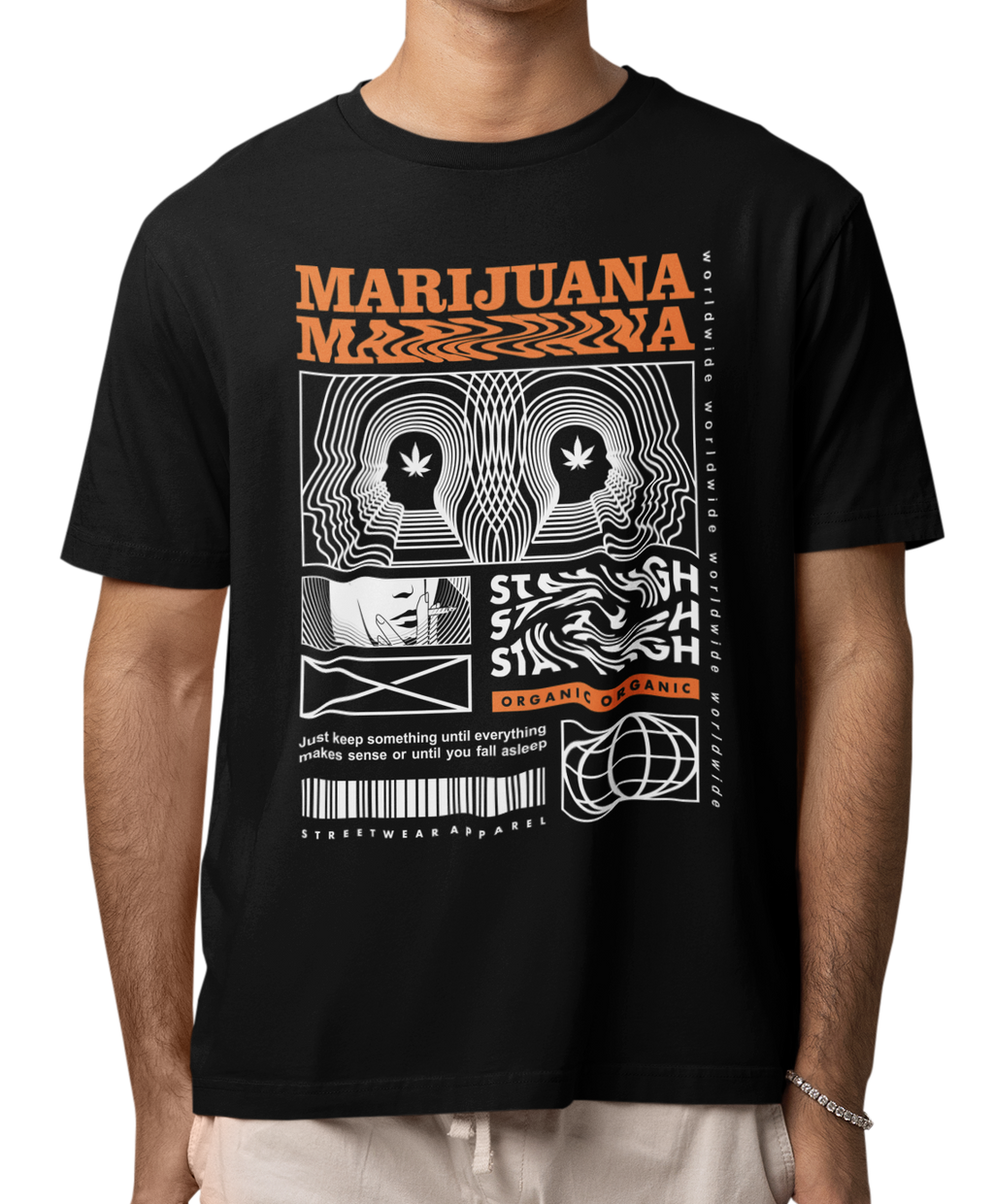 CAMISETA / SUDADERA MARIJUANA STAY