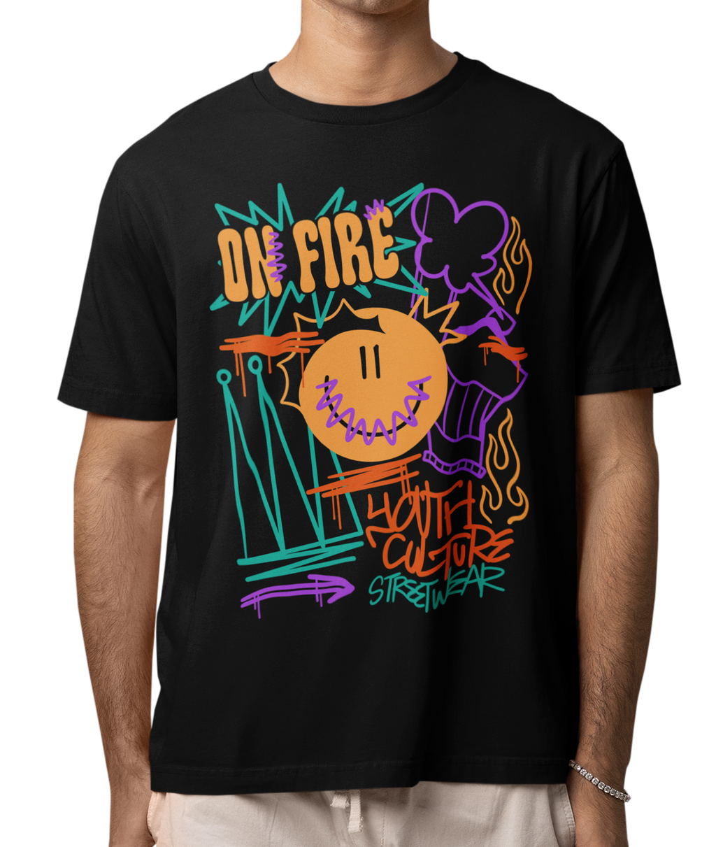 CAMISETA / SUDADERA SMILE ON FIRE