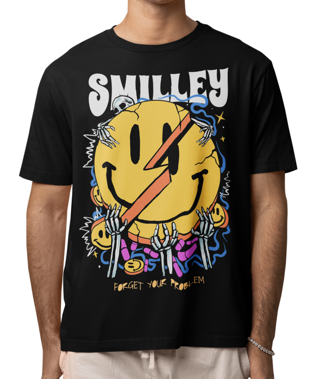 CAMISETA / SUDADERA SMILLEY PARTIDO