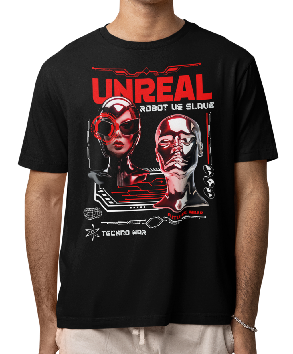 CAMISETA / SUDADERA UNREAL ROBOT