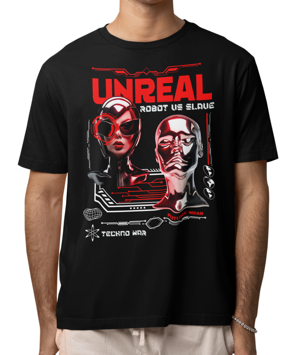 CAMISETA / SUDADERA UNREAL ROBOT