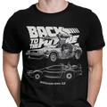 CAMISETA / SUDADERA BLACK TO THE FUTURE DELORIAN