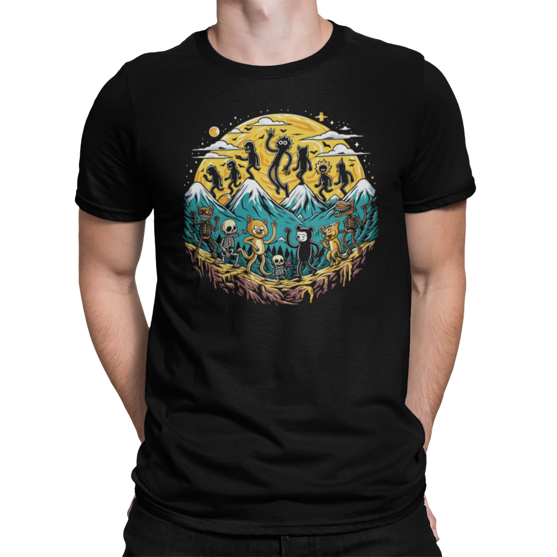 CAMISETA / SUDADERA GATOS DE FIESTA