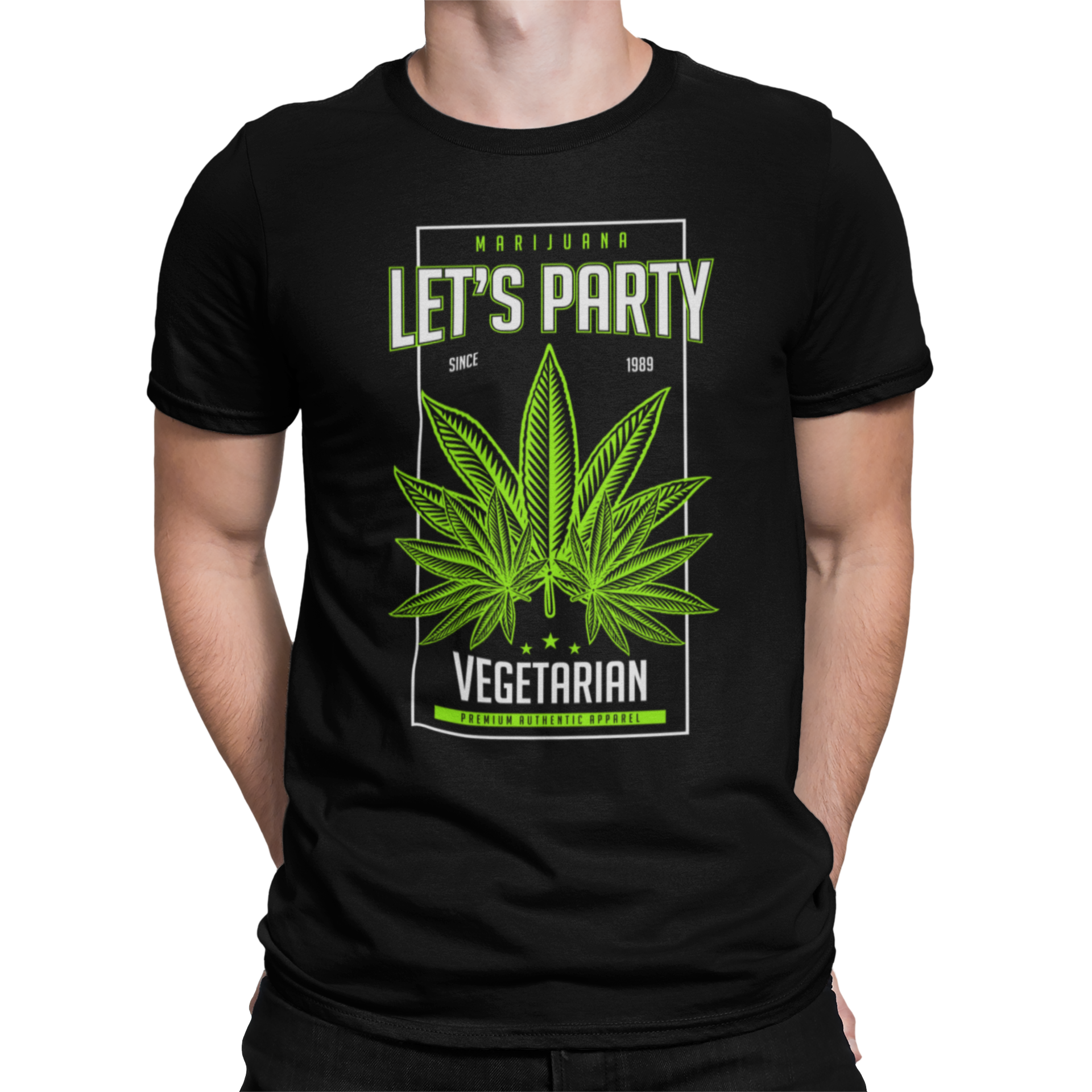 CAMISETA / SUDADERA MARIJUANA LEST PARTY