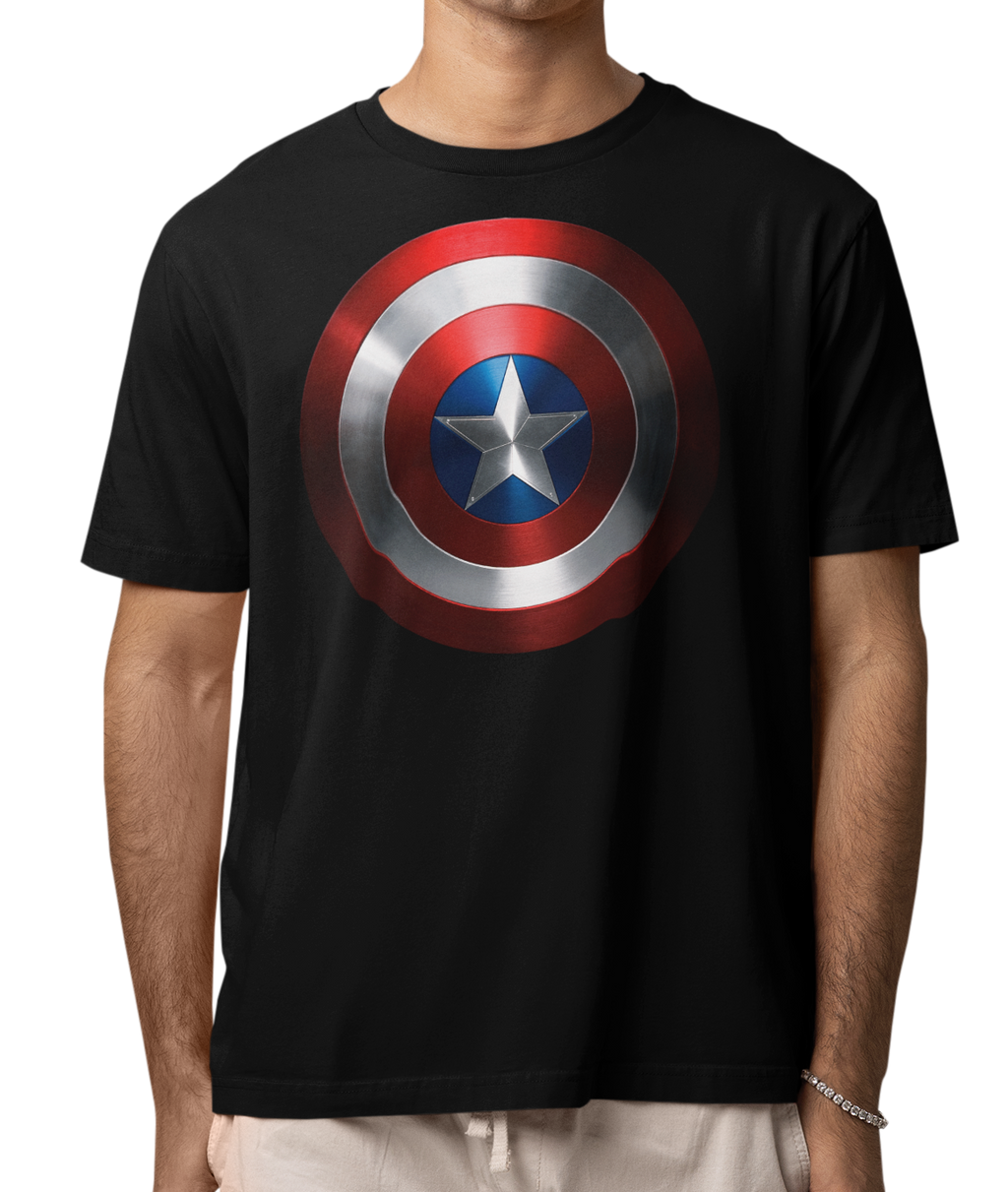 CAMISETA / SUDADERA HEROES CAPITAN AMERICA ESCUDO