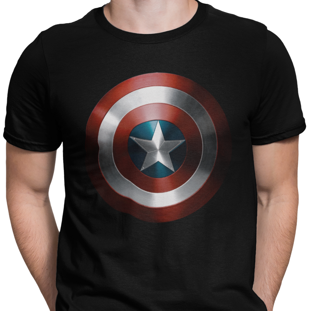 CAMISETA / SUDADERA HEROES CAPITAN AMERICA ESCUDO