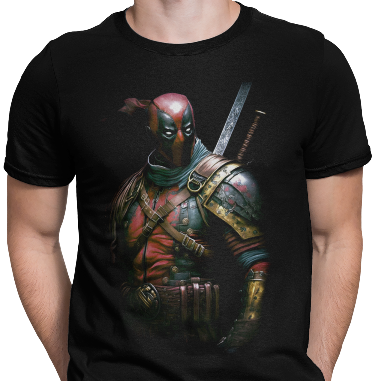 CAMISETA / SUDADERA HEROES DEADPOOL OSCURO