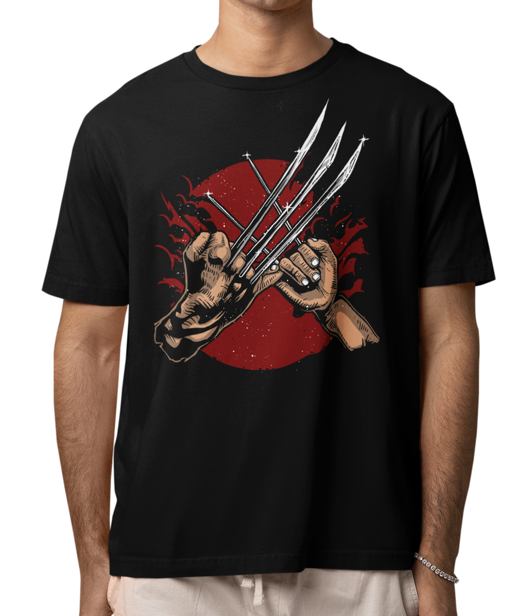 CAMISETA / SUDADERA HEROES LOBEZNO GARRAS