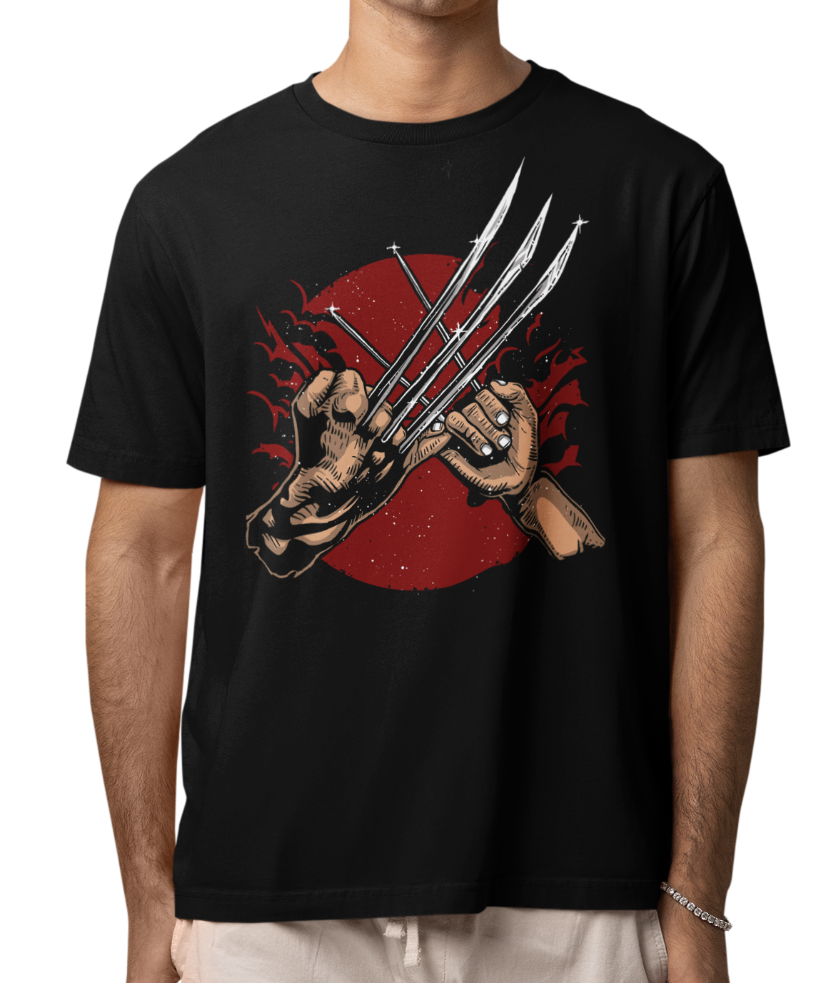 CAMISETA / SUDADERA HEROES LOBEZNO GARRAS