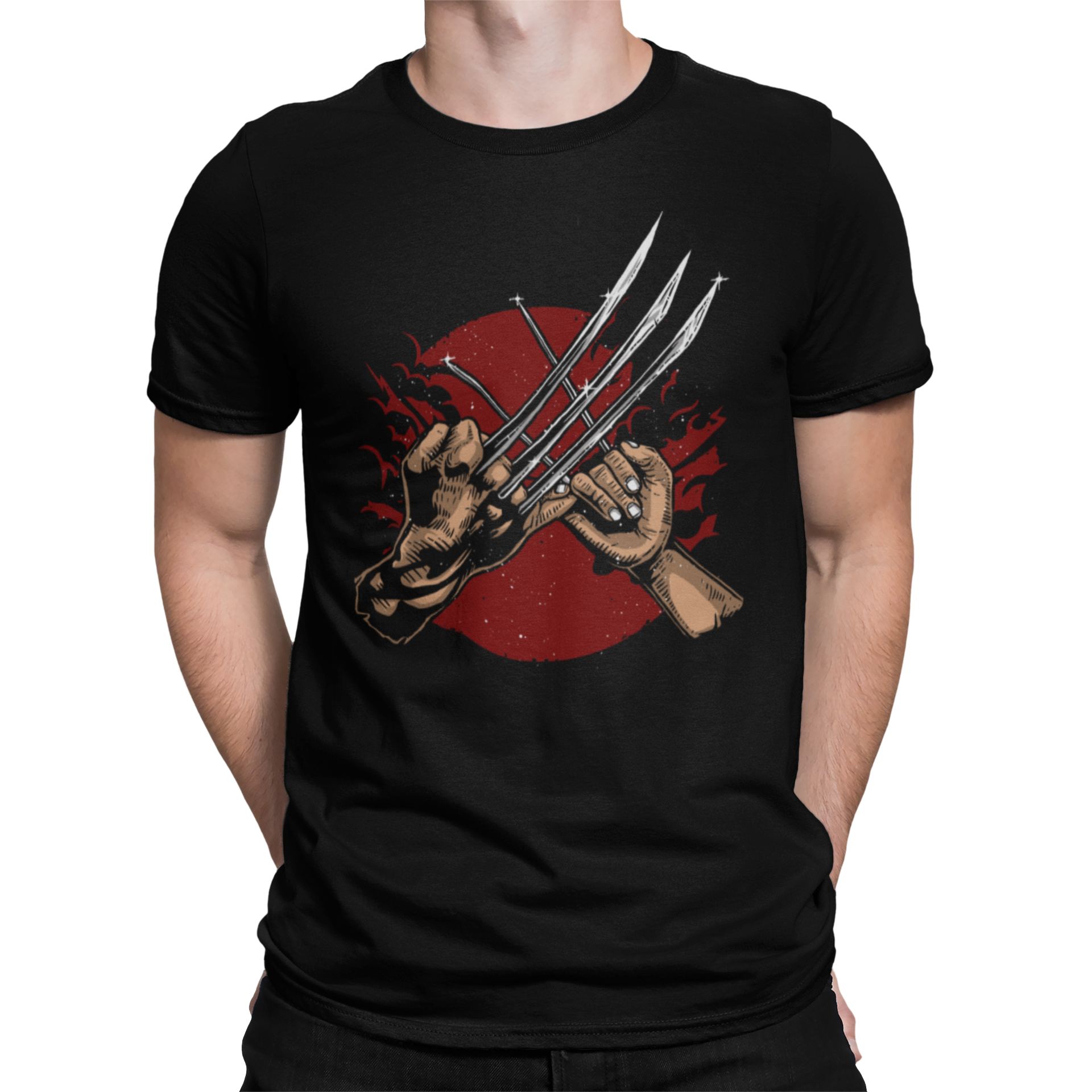 CAMISETA / SUDADERA HEROES LOBEZNO GARRAS