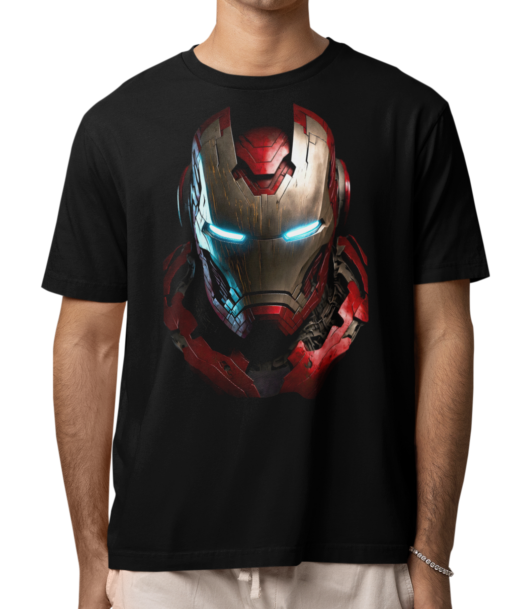 CAMISETA / SUDADERA HEROES IRON MAN OSCURO
