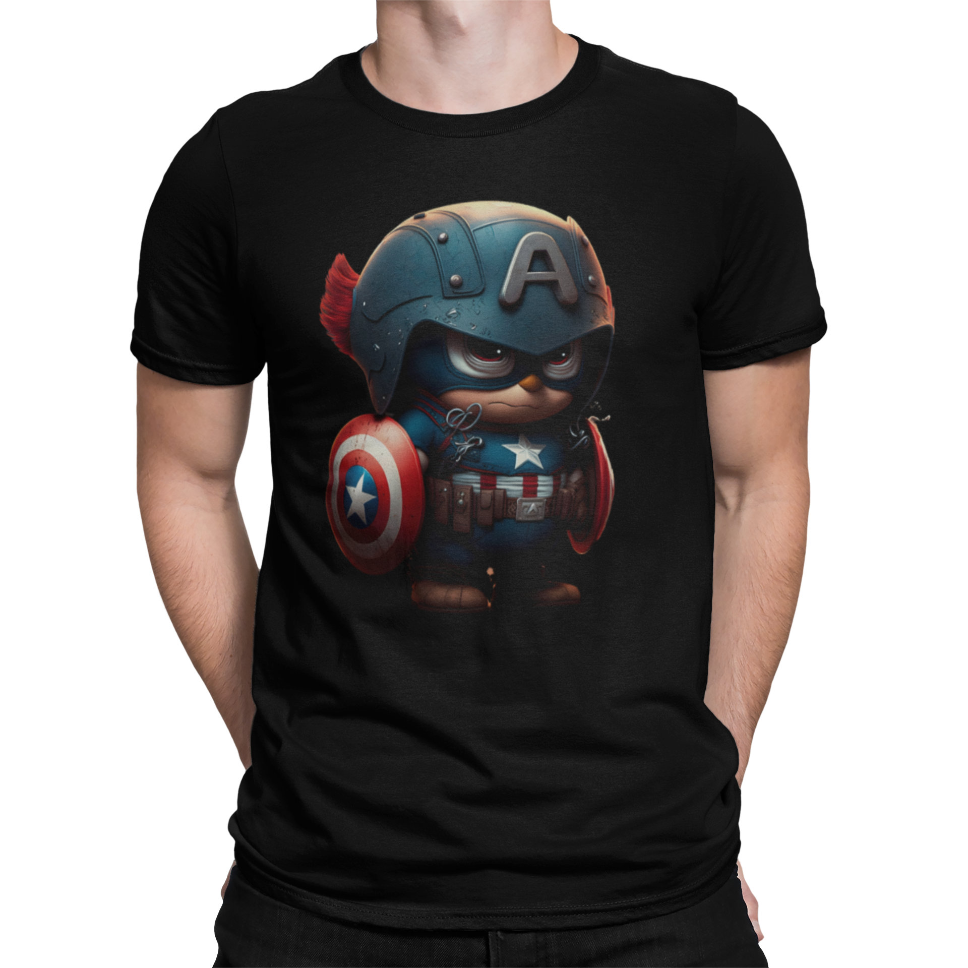 CAMISETA / SUDADERA HEROES MINI CAPITAN AMERICA