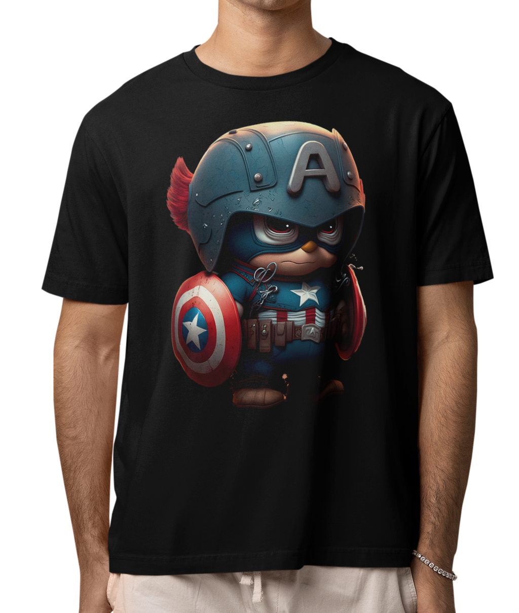 CAMISETA / SUDADERA HEROES MINI CAPITAN AMERICA