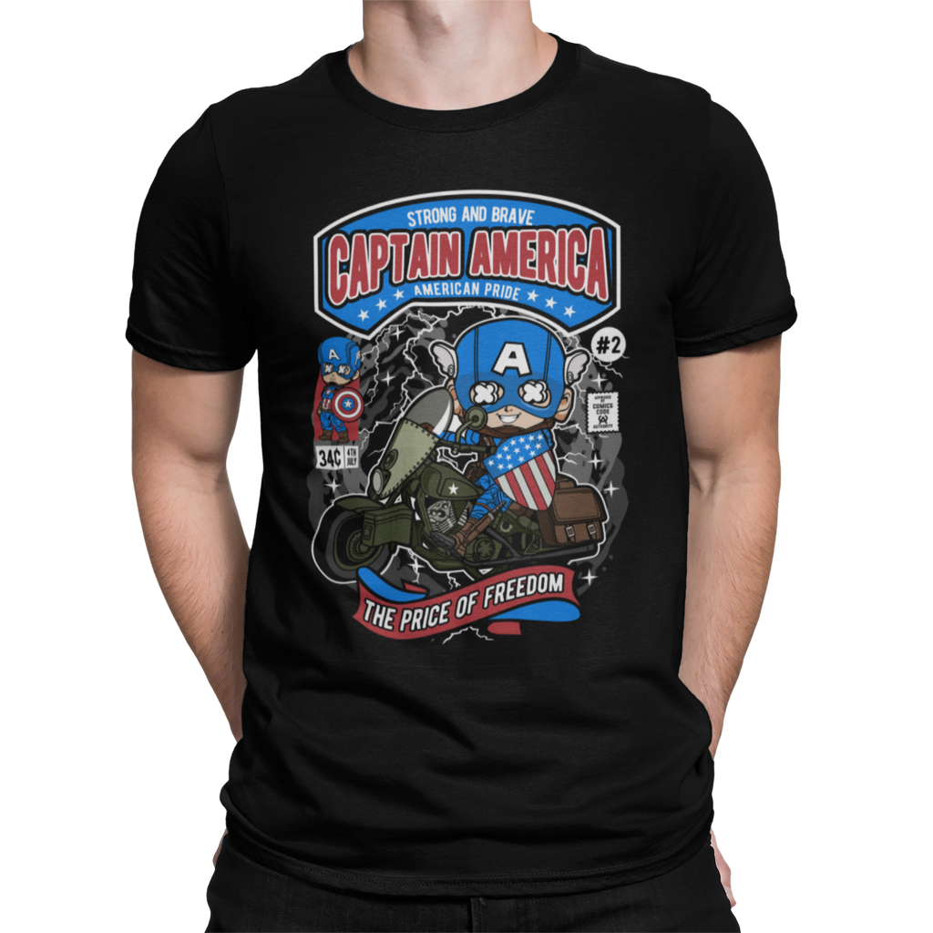 CAMISETA / SUDADERA HEROES CAPITAN AMERICA SCOOTER