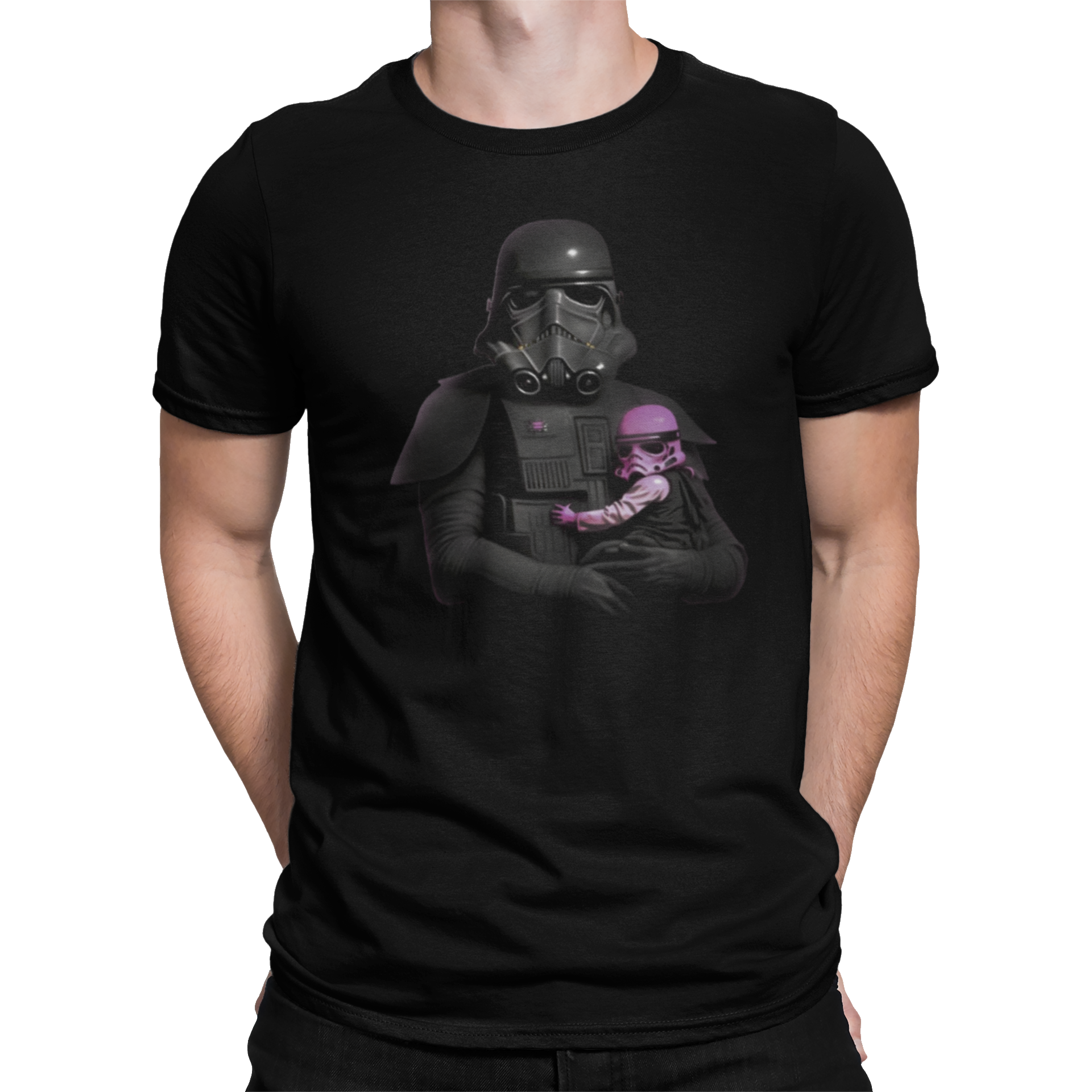 CAMISETA / SUDADERA SOLDADO STARWARS CON BEBE