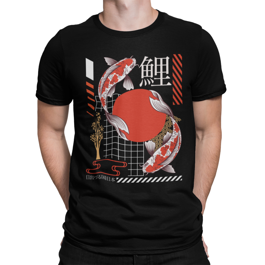 CAMISETA / SUDADERA JAPÓN PECES CARPA