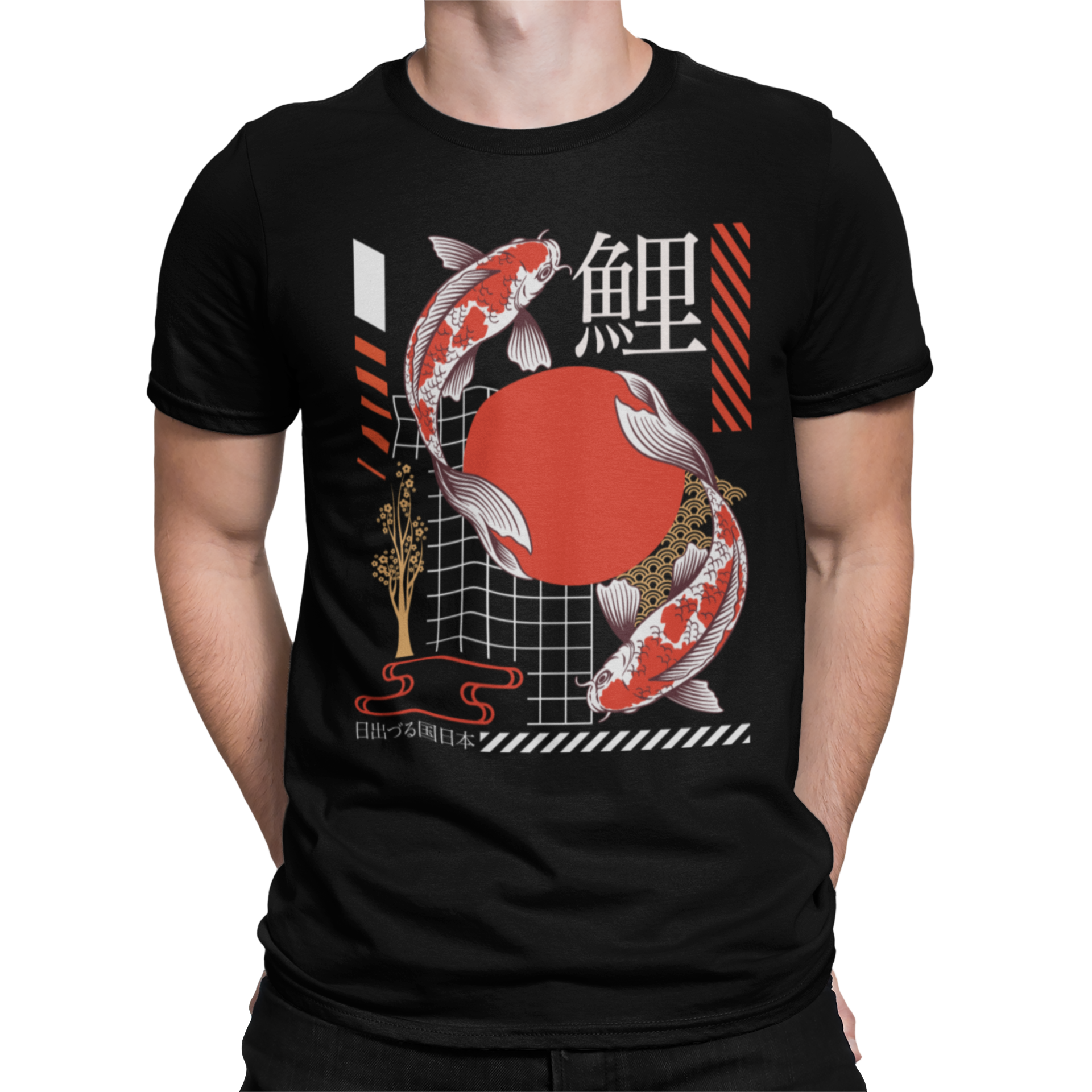 CAMISETA / SUDADERA JAPÓN PECES CARPA