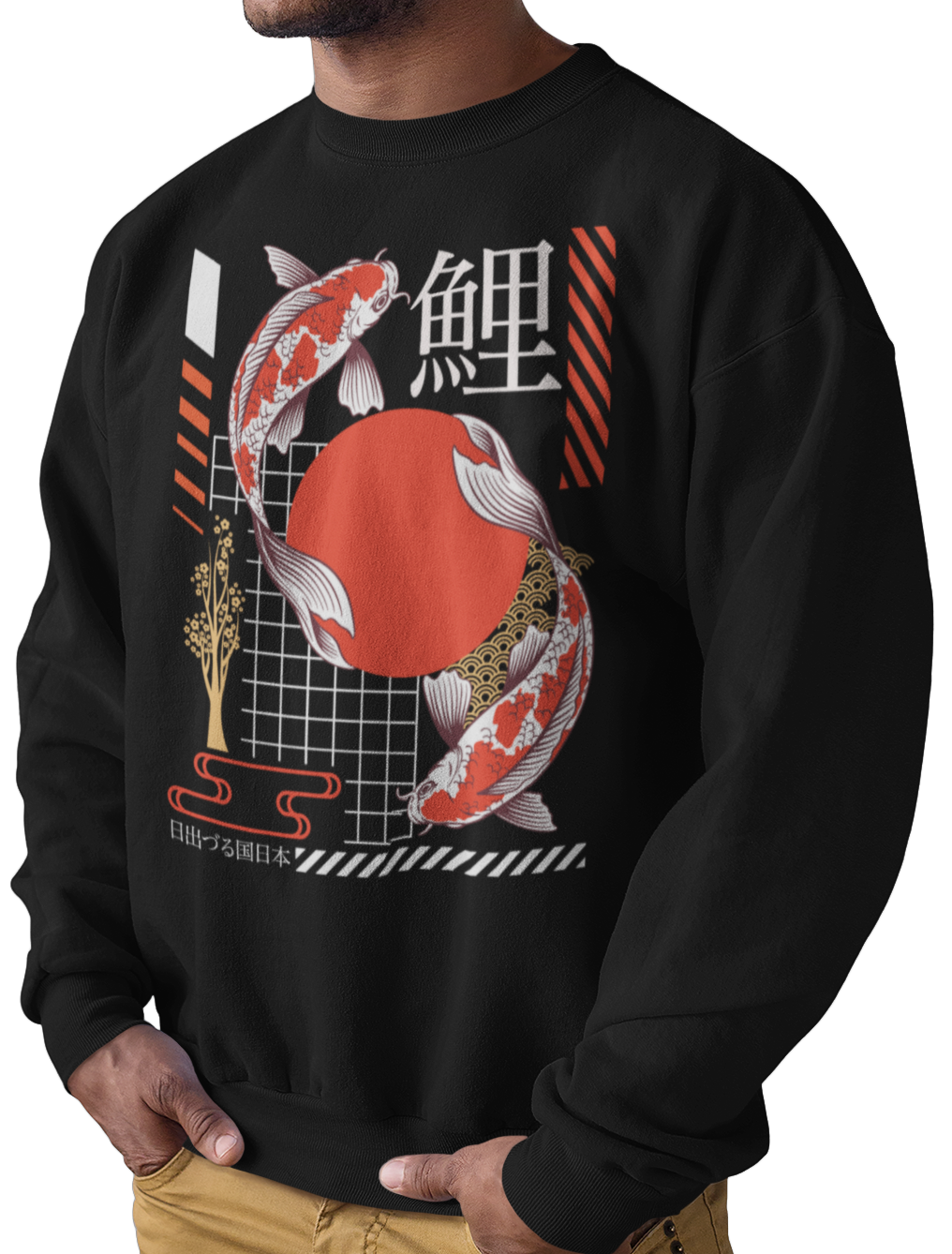 CAMISETA / SUDADERA JAPÓN PECES CARPA