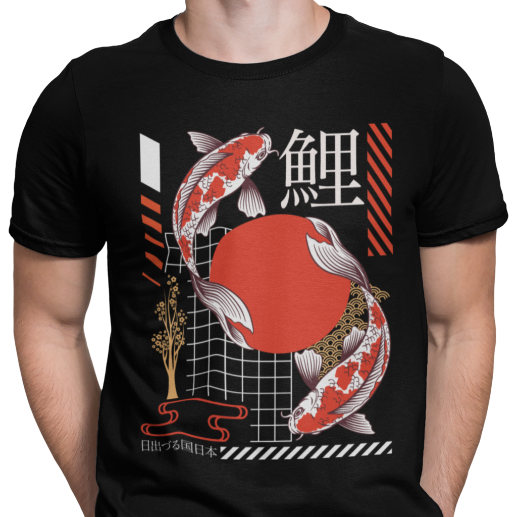 CAMISETA / SUDADERA JAPÓN PECES CARPA