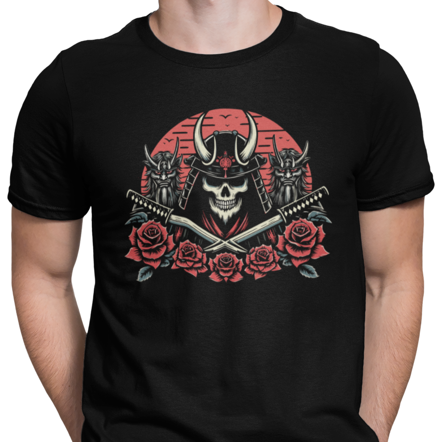 CAMISETA / SUDADERA JAPÓN SAMURAI CALAVERA