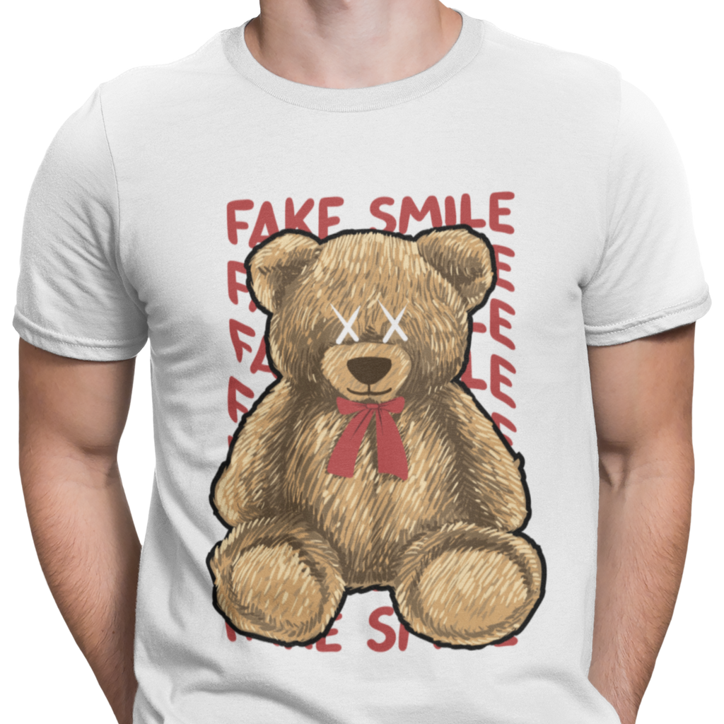 CAMISETA / SUDADERA OSO STAY FAKE SMILE
