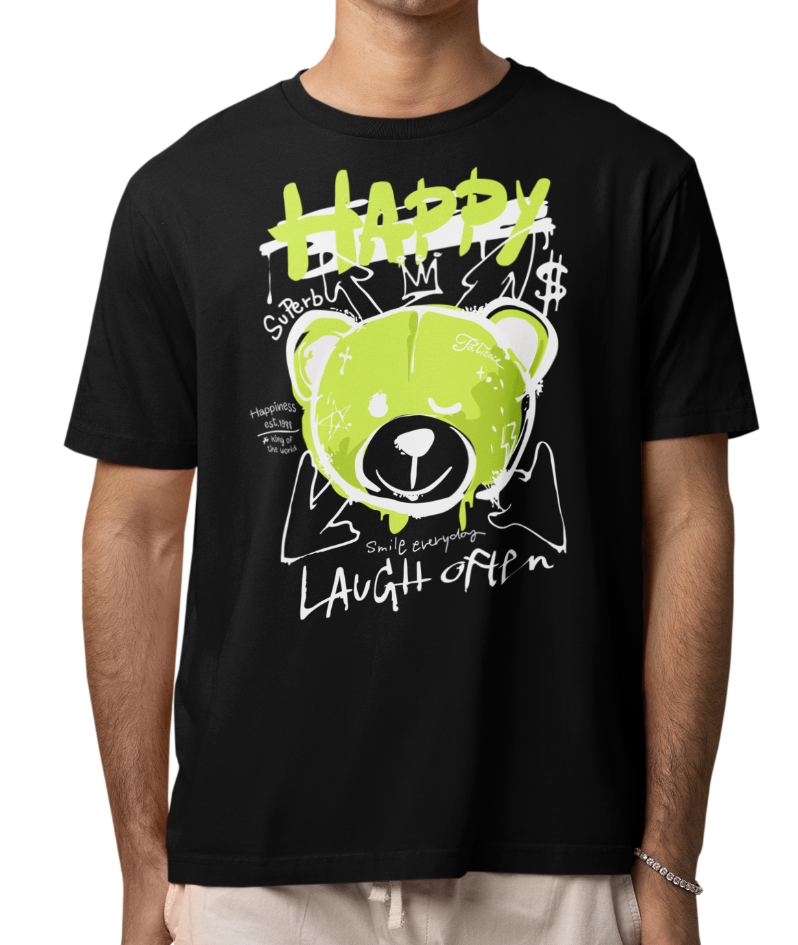 CAMISETA / SUDADERA OSITO HAPPY