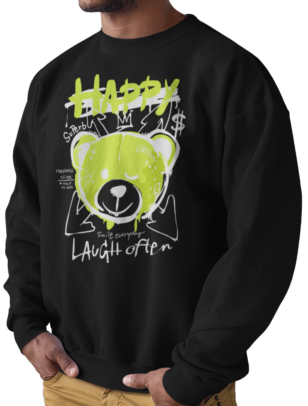 CAMISETA / SUDADERA OSITO HAPPY