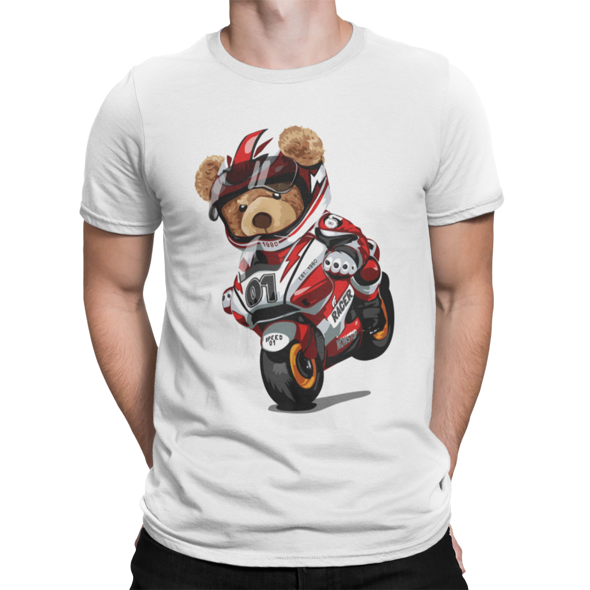 CAMISETA / SUDADERA OSO MOTORISTA