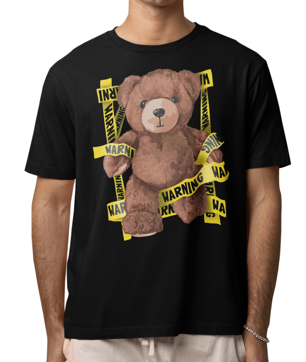 CAMISETA / SUDADERA OSO CINTA WARNING