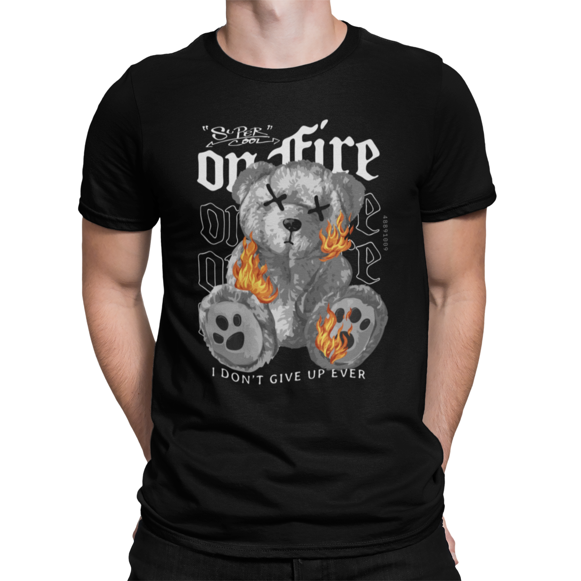 CAMISETA / SUDADERA OSO ON FIRE
