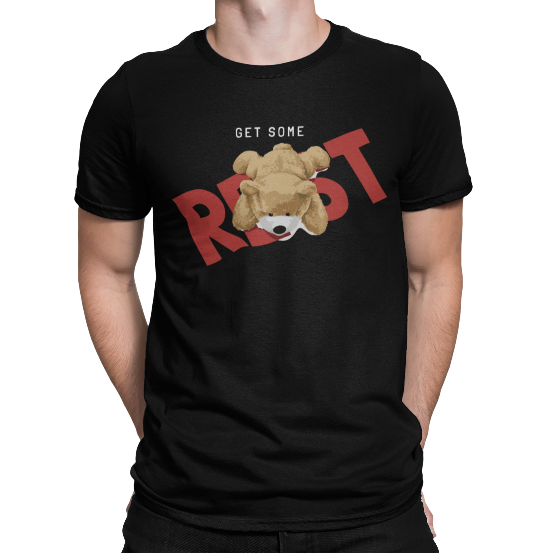 CAMISETA / SUDADERA OSO GET SOME REST