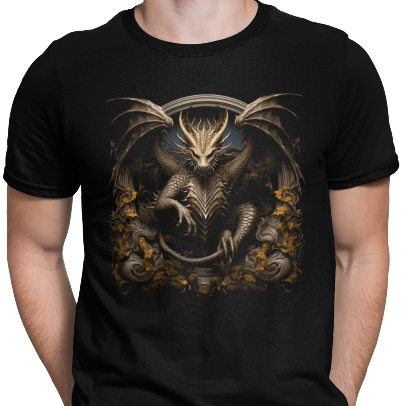 CAMISETA / SUDADERA DRAGON ALADO